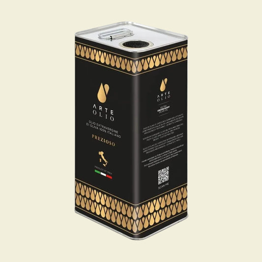 ArteOlio Prezioso Olive Oil: 100% Extra virgin cold pressed olive oil directly from Italy made in Single Estate Unordinary Rich Taste (250mL Bottle)