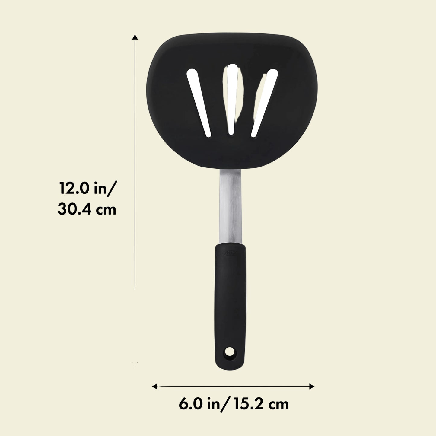 OXO Good Grips Silicone Flexible Pancake Turner - LARGE SIZE - 6" WIDE