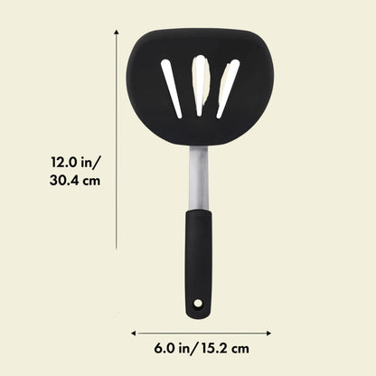 OXO Good Grips Silicone Flexible Pancake Turner - LARGE SIZE - 6" WIDE
