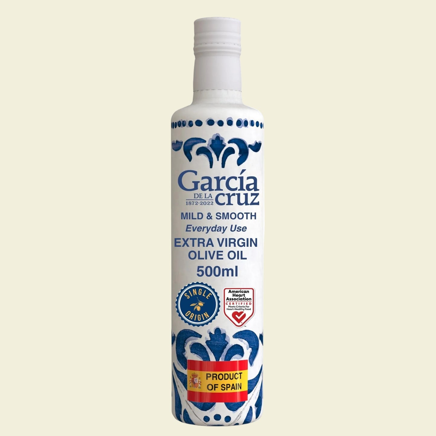GARCÍA DE LA CRUZ - Organic Extra Virgin Olive Oil, Cooking Oil, Olive Variety, Smooth Body, Origin Spain, Montes de Toledo, Packed in Tins - 3L
