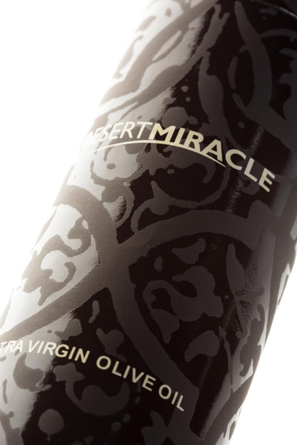 DESERT MIRACLE Cold Pressed Polyphenol Rich Moroccan Olive Oil, Extra Virgin Olive Oil with High Polyphenols, Organic, First Cold Pressed EVOO From Morocco, 17 Fl Oz