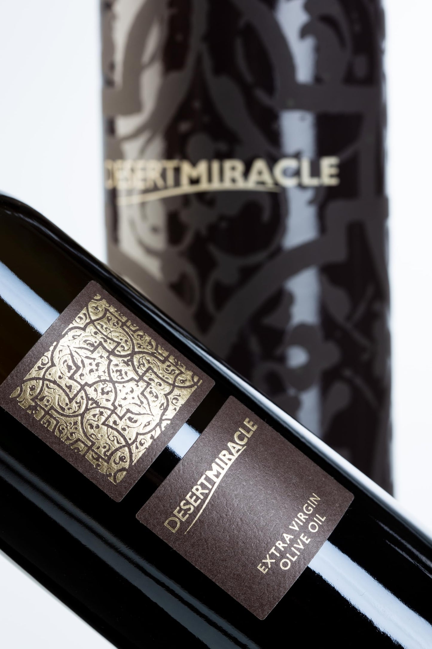 DESERT MIRACLE Cold Pressed Polyphenol Rich Moroccan Olive Oil, Extra Virgin Olive Oil with High Polyphenols, Organic, First Cold Pressed EVOO From Morocco, 17 Fl Oz