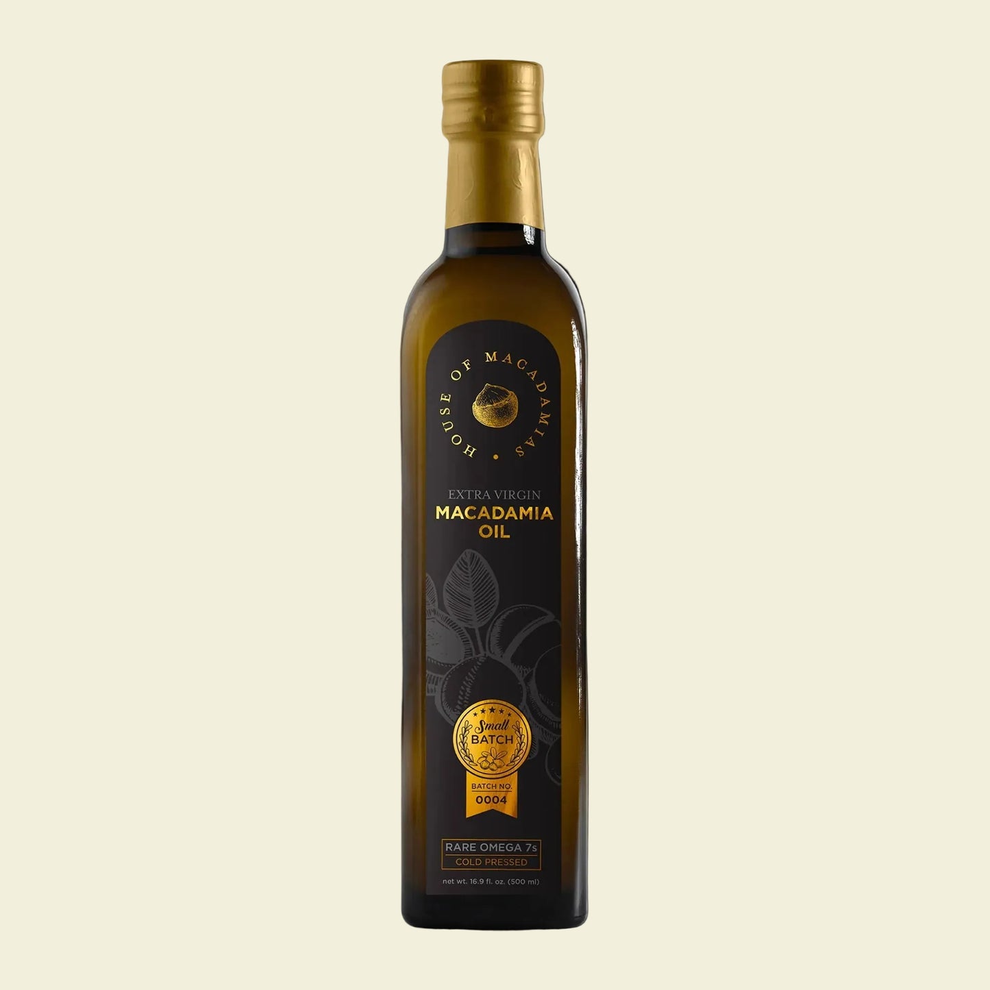 Macadamia Oil Extra Virgin Cold Pressed 16.9 oz.